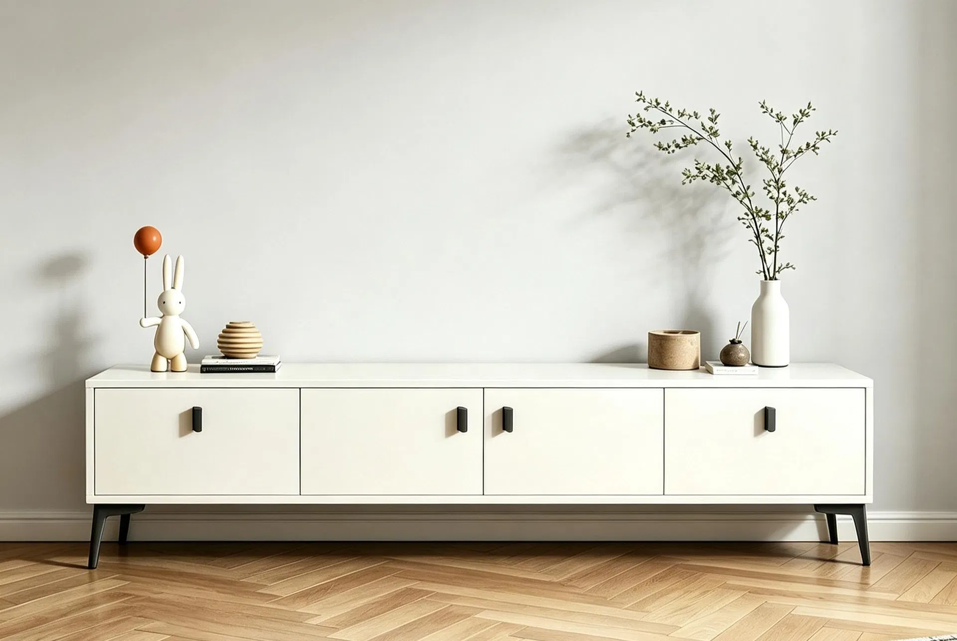 Soporte de TV Blanco
