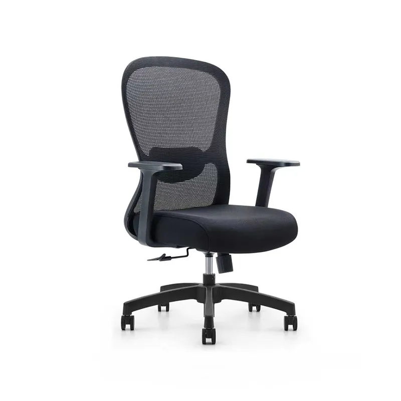 Silla ergonómica de malla ajustable para conferencia de muebles de oficina