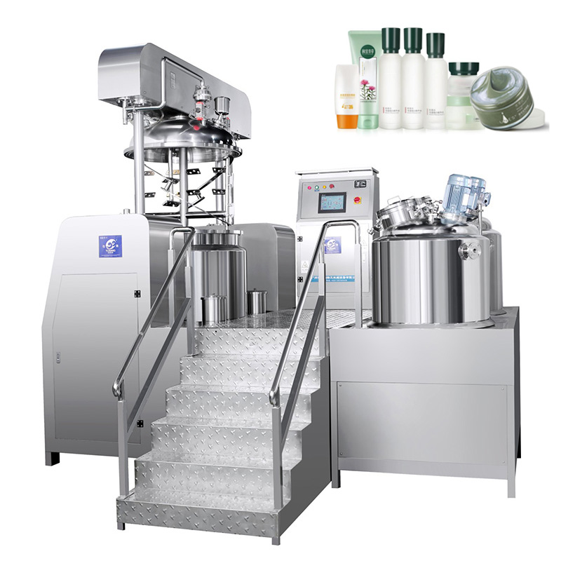 Factory Supply Industrial Stainless Steel 100L 200L 300L Cosmetic Cream Making Machine Equipment for Cosmetic Production