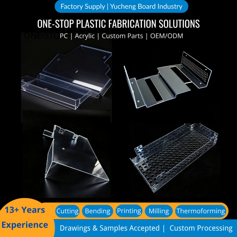 PC Sheet Custom Plastic Manufacturer Polycarbonate Board Polycarbonate Sheet Vacuum Forming Thermoforming for Auto Customization