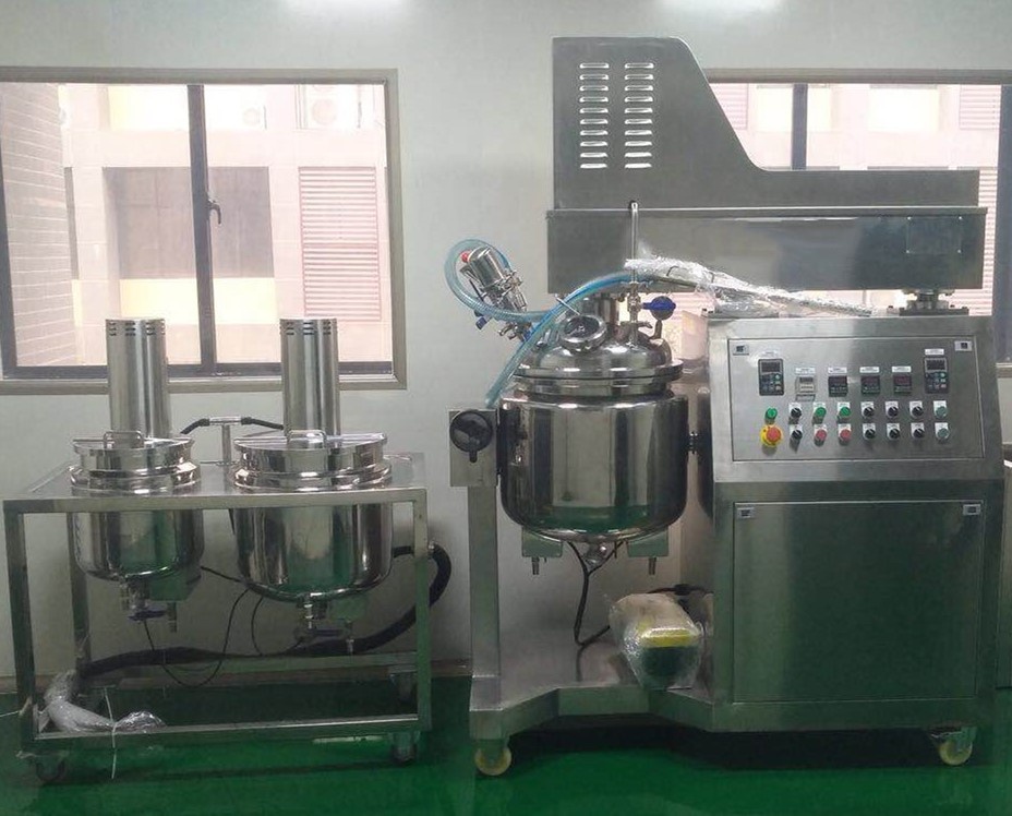 50L Cosmetic Cream Lotion Vacuum Homogenizer Emulsifying Mixing