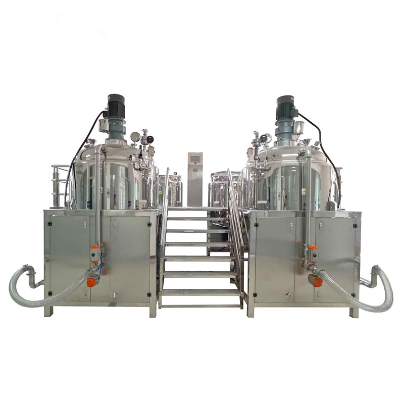 Ruiyuan Professional All-in-One Automatic Vacuum Homogenizer Cream Manufacturing Equipment for Makeup &amp; Skincare