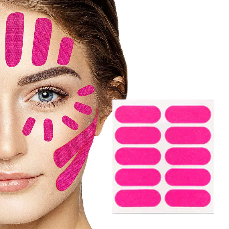 Private Label V-Line Face Lifting Muscle Tightening Facial Patch For Forehead &amp; Eye Skin Tightening Face Lift Tape