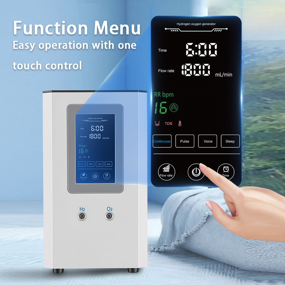 Hydrogen Inhalation Machine for Home Use SPE PEM Hydrogen Generator Portable Personal Health Care Device, DuPont N117 Membrane