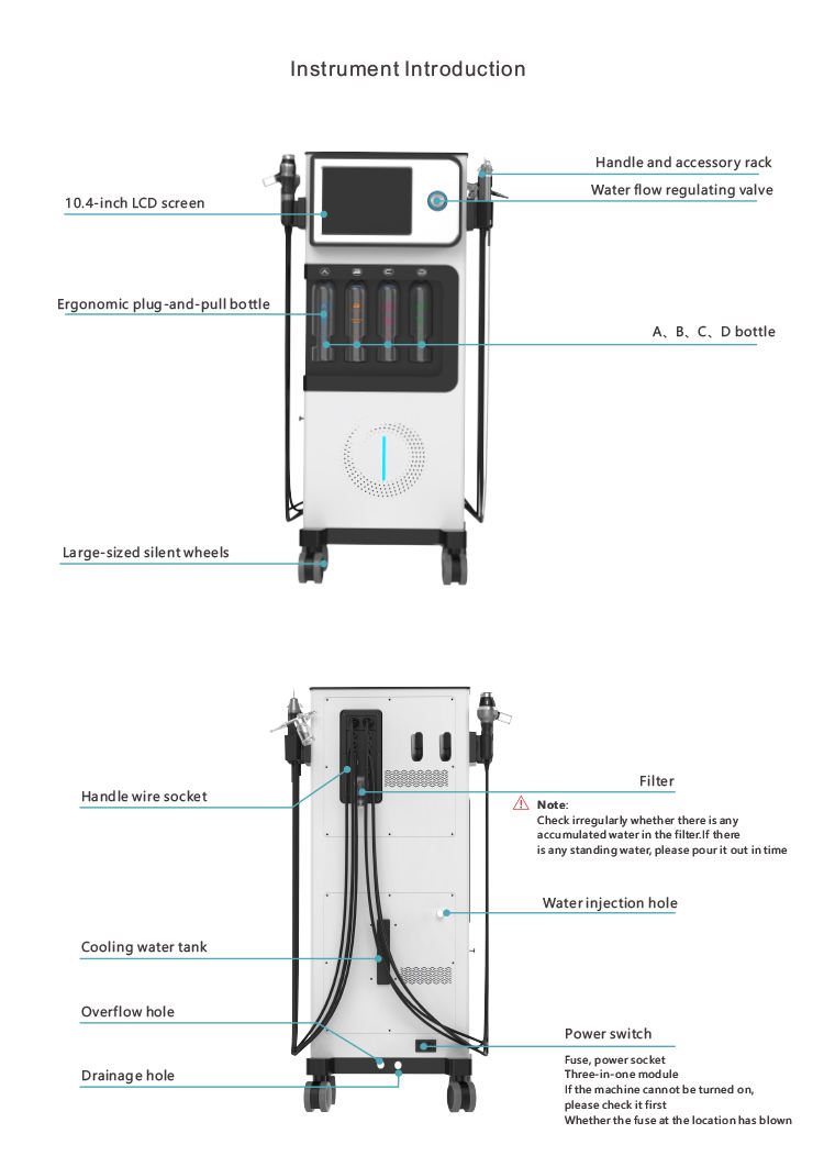 NewFace Beauty Clinic Hydra Glow Skin Beauty Machine Professional Facial Cleansing Hydro Device Factory OEM ODM for Distributors