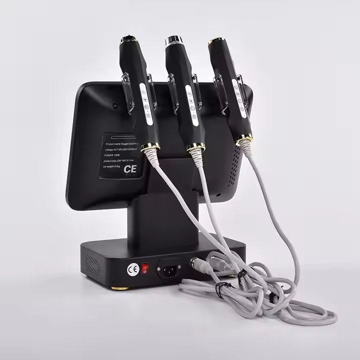 UP to DATE Portable 3 in 1 Co2 Oxygen Bubble Facial Skin Massage Machine for Beauty Personal Care