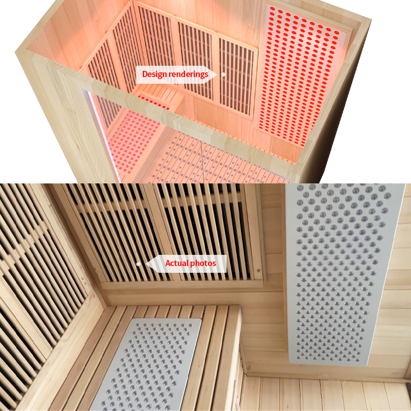 REDSKY Full Body Red Infrared Light Therapy Panel for Sauna Room Home Use Beauty Equipment
