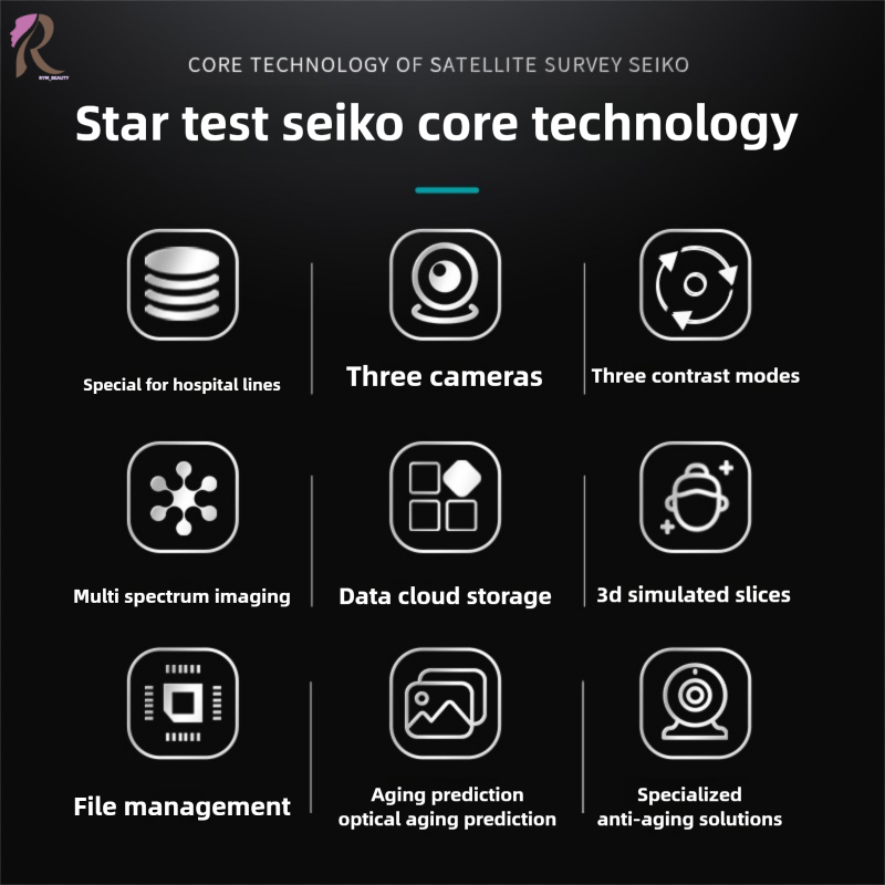 Multi-functional-skin-analyzer CENTRAL PROCESSING UNIT CORTEX-A55 QUAD CORE PROCESSOR Manufacture Stocks Skin Analyzer