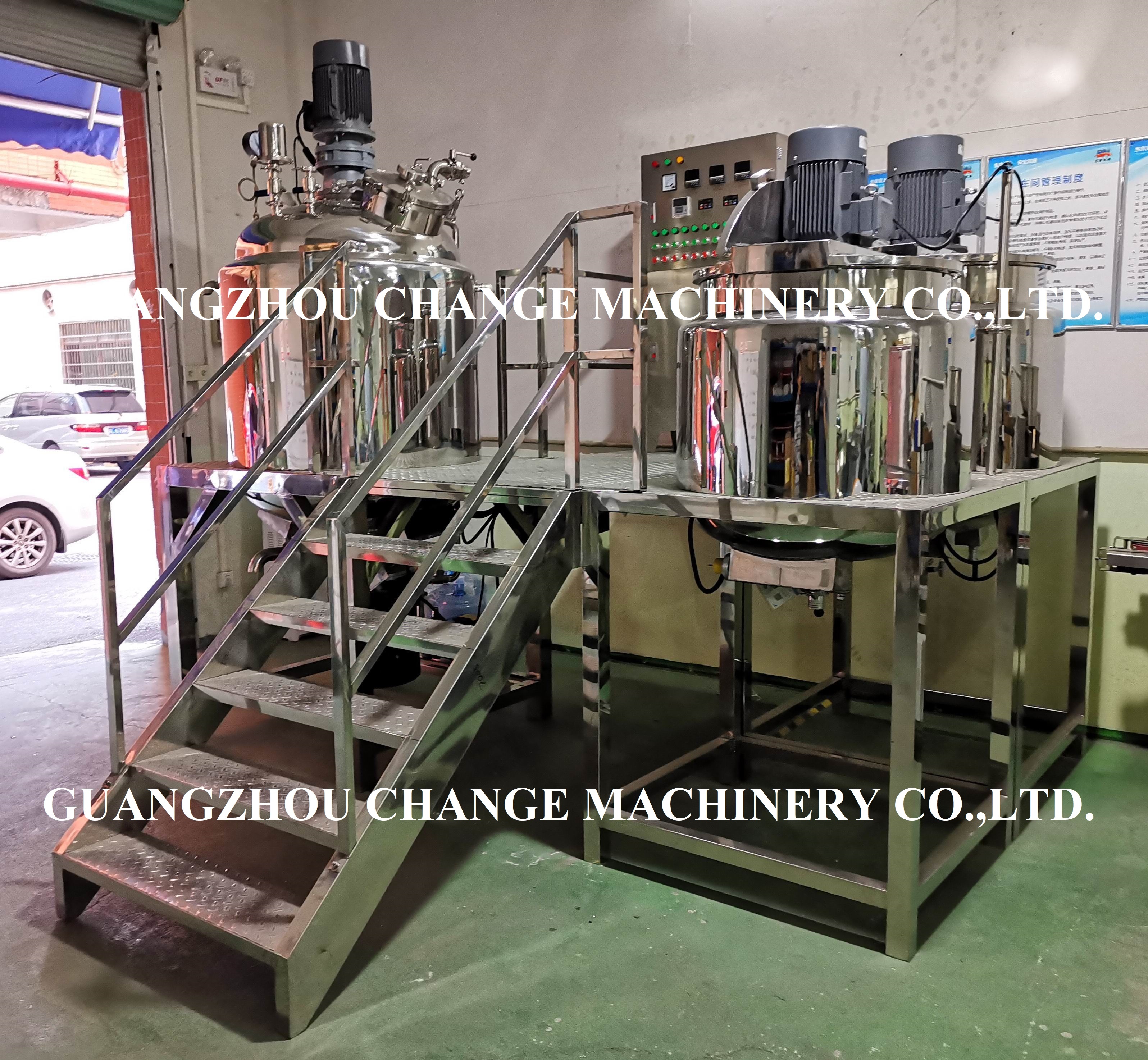 Skincare Cream Producing Equipment