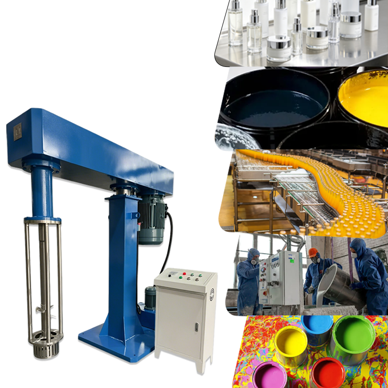 Vacuum Homogenization Emulsification Machine Daily Chemical Cream Lotion Emulsification Production Equipment