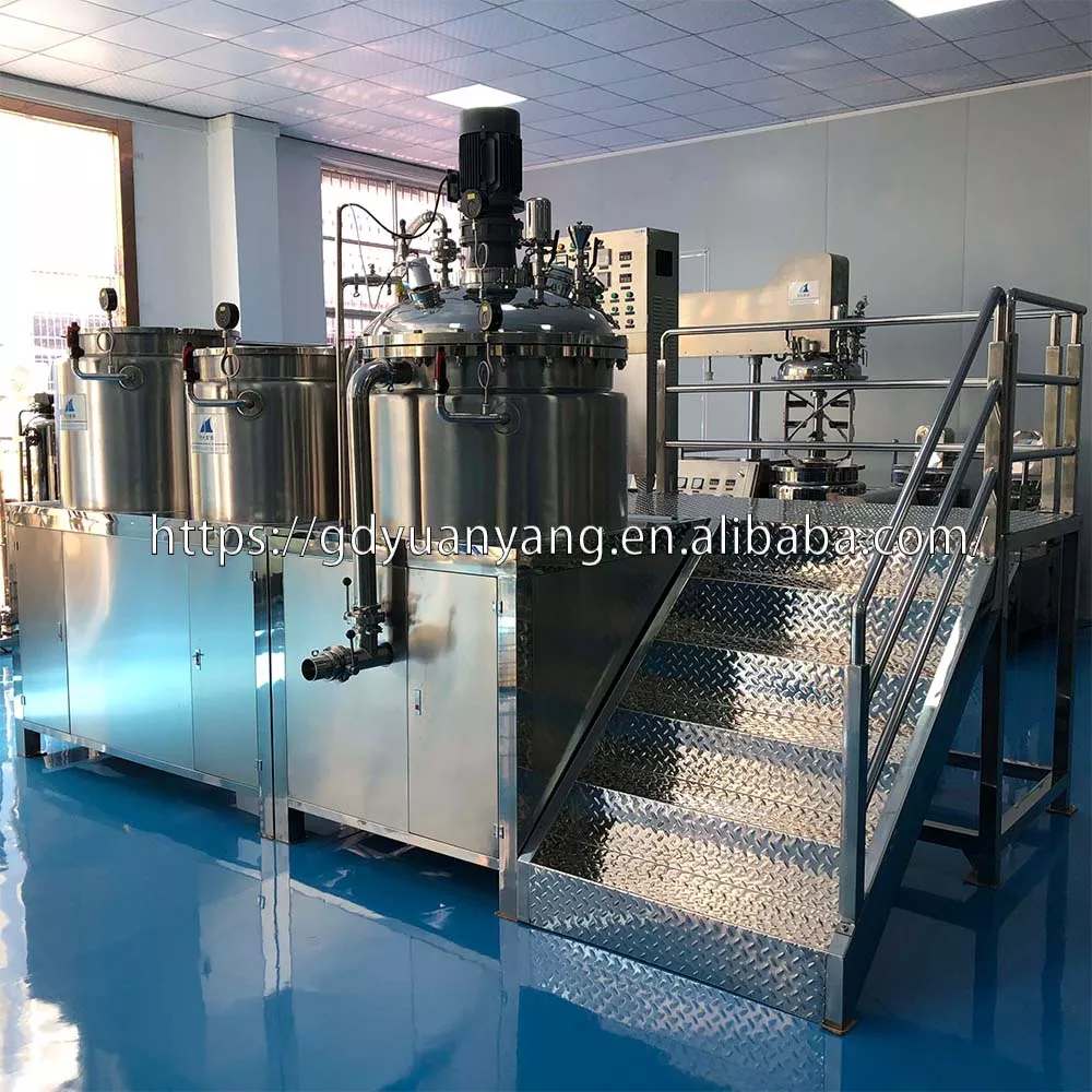 500L Professional Machinery Cosmetic Line Business Cosmetics Production Equipment