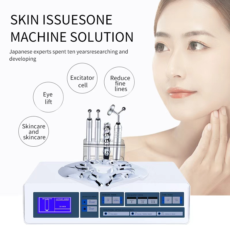 3-in-1 Eye Care Dark Circle Remover Bio Face Lift Portable Device with Mask Clip