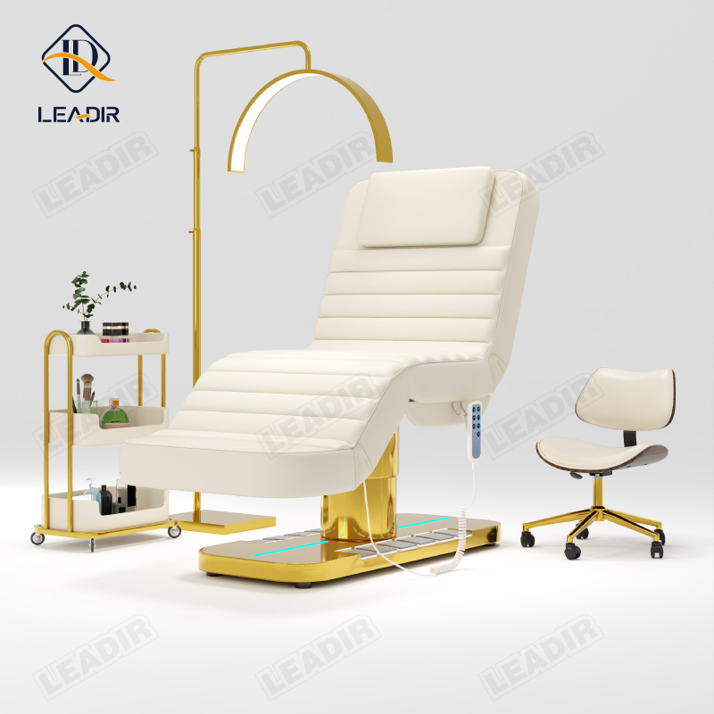 Modern Style Curved Lash Bed Beauty Electric Spa Equipment Massage Bed Custom Lash Extension Bed for Salon