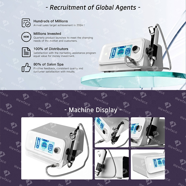 NewFace Best High Pressure Oxygen Jet Hydra Beauty Facial Machine Aqua Peel Hydro Dermabrasion Spa Facial Equipment Manufacturer