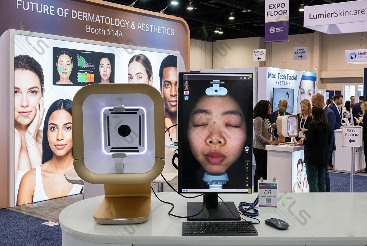 Customized Cosmetic Solutions Driven by Professional Face Scanner 3d Ai Skin Analyzer
