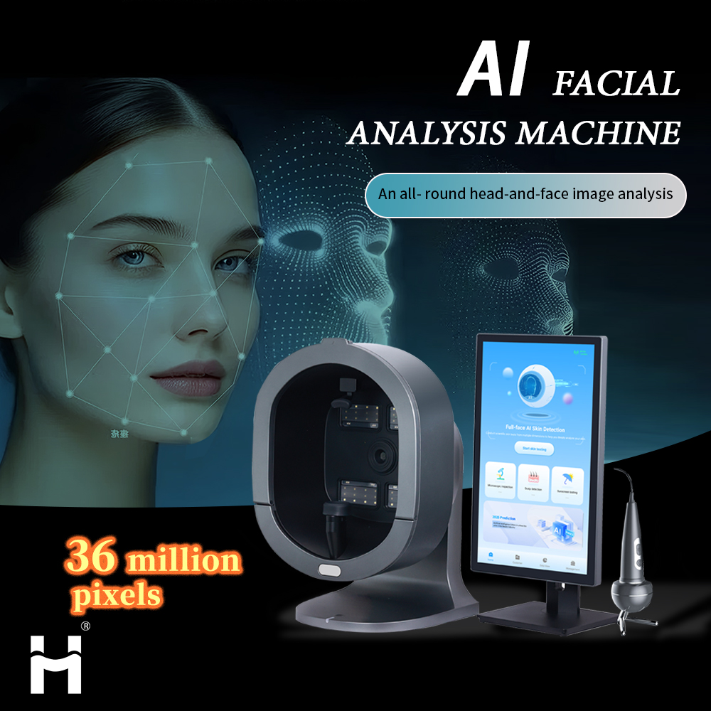 Portable Magic Mirror Face Scanner Pigmentation Analysis 3d Skin Analyzer Facial Skin Analyzer Machine
