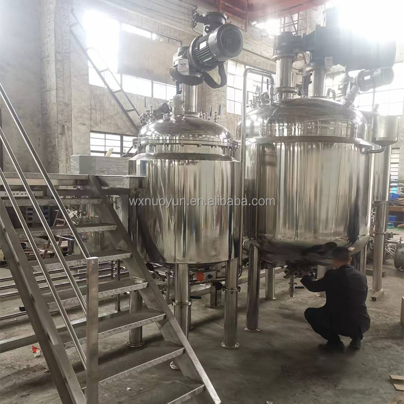 1000L Vacuum Homogenizer Emulsifying Machine For Cream Lotion Ointment Cosmetic Production