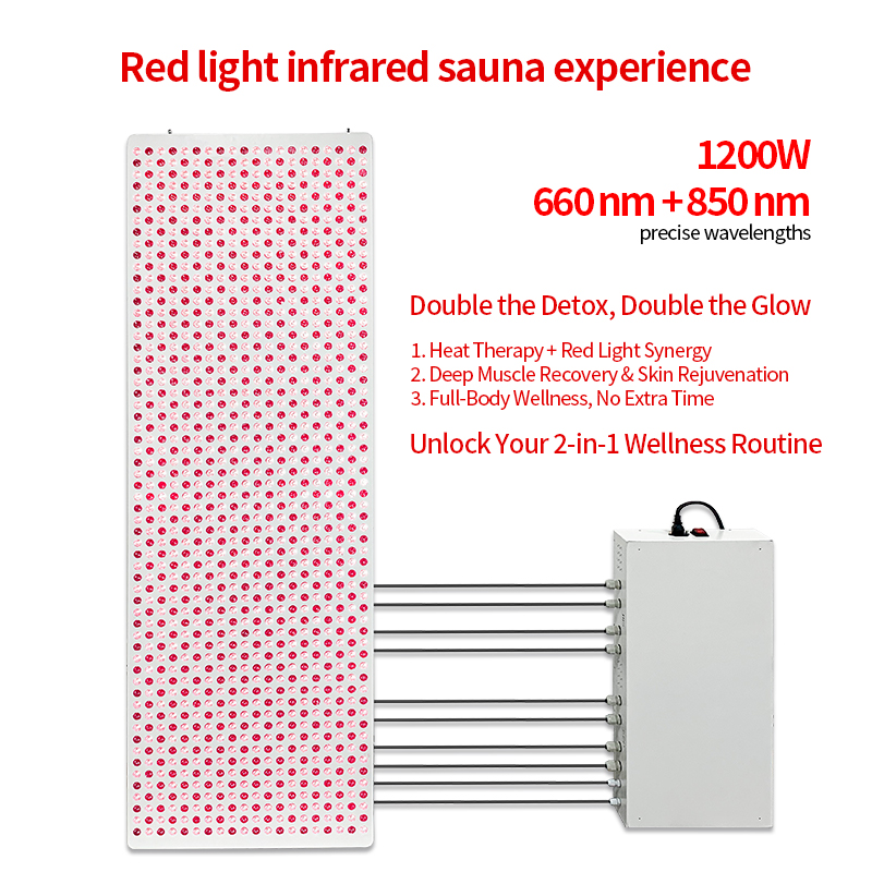 REDSKY Full Body Red Infrared Light Therapy Panel for Sauna Room Home Use Beauty Equipment
