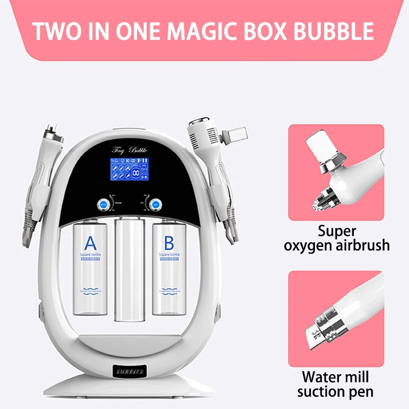 6 in 1 Bubble Skin Tightening Hydro Aqua Peel Facial Water Dermabrasion Machine for Facial Skin Care