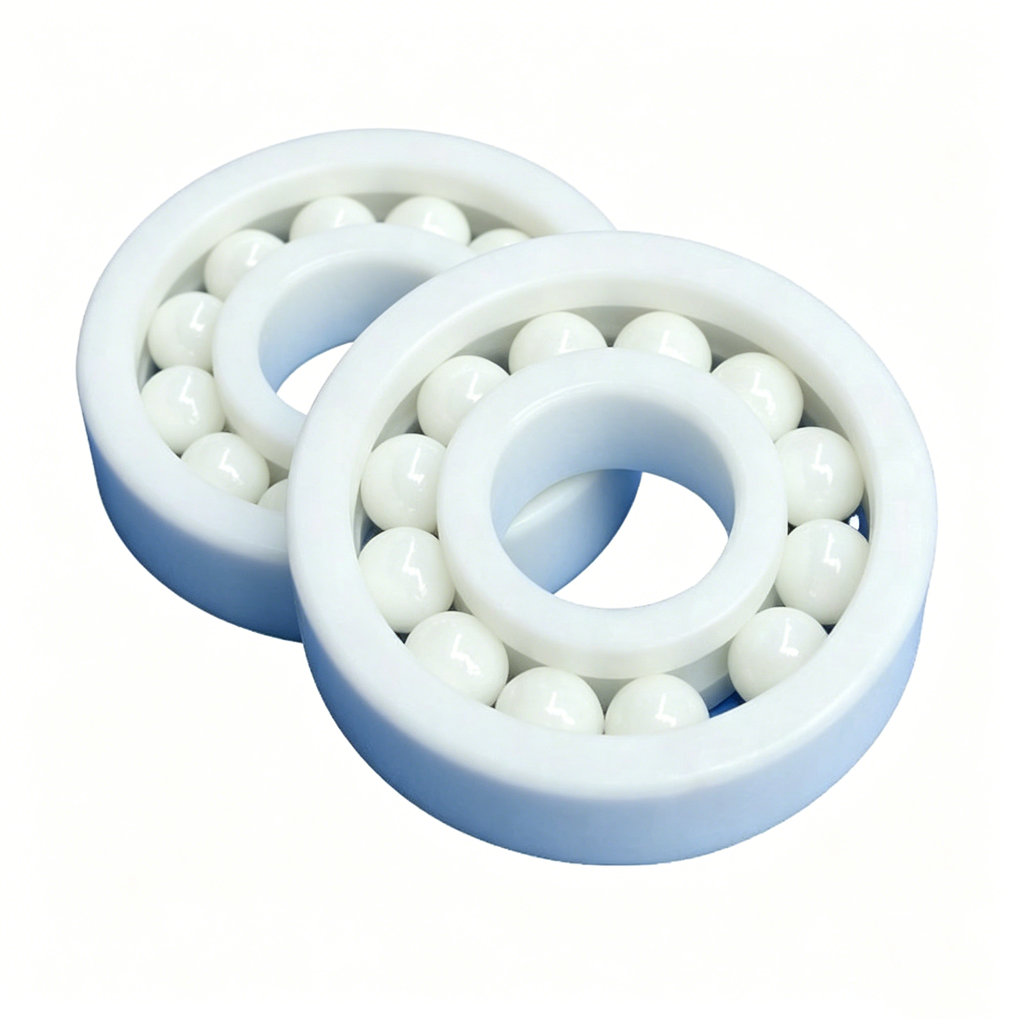 Full Ceramic ZrO2 Deep Groove Ball Bearing 6303, High Hardness Anti-aging Bearing for Severe Industrial Working Conditions