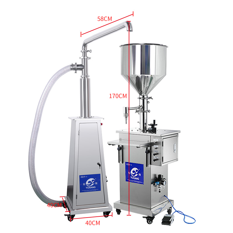 Liquid Sanitizer Washing Lotion Vertical Filling Machine Shampoo Detergent Filling Machine Bottling Cosmetic Filling Machines