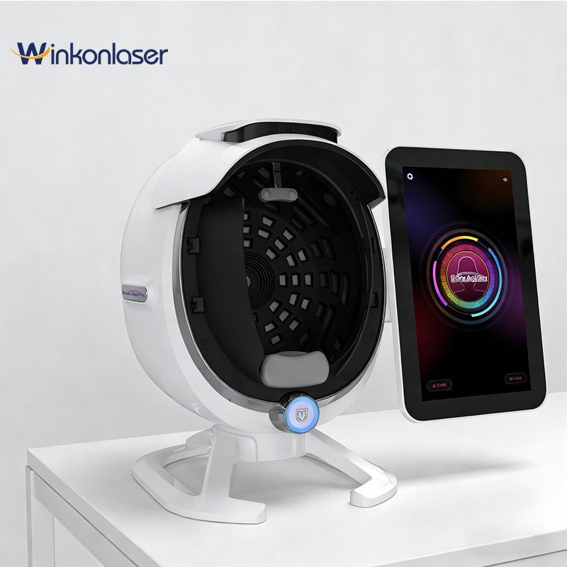Winkonlaser Advanced Facial Skin and Scalp Professional Ai Analysis Device Supports Customized Treatment Plan Making