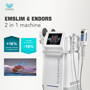 Professional 2-in-1 Body Contouring Machine Slimming Cellulite Reduction Roller Device HI-EMT Muscle Building Beauty Equipment