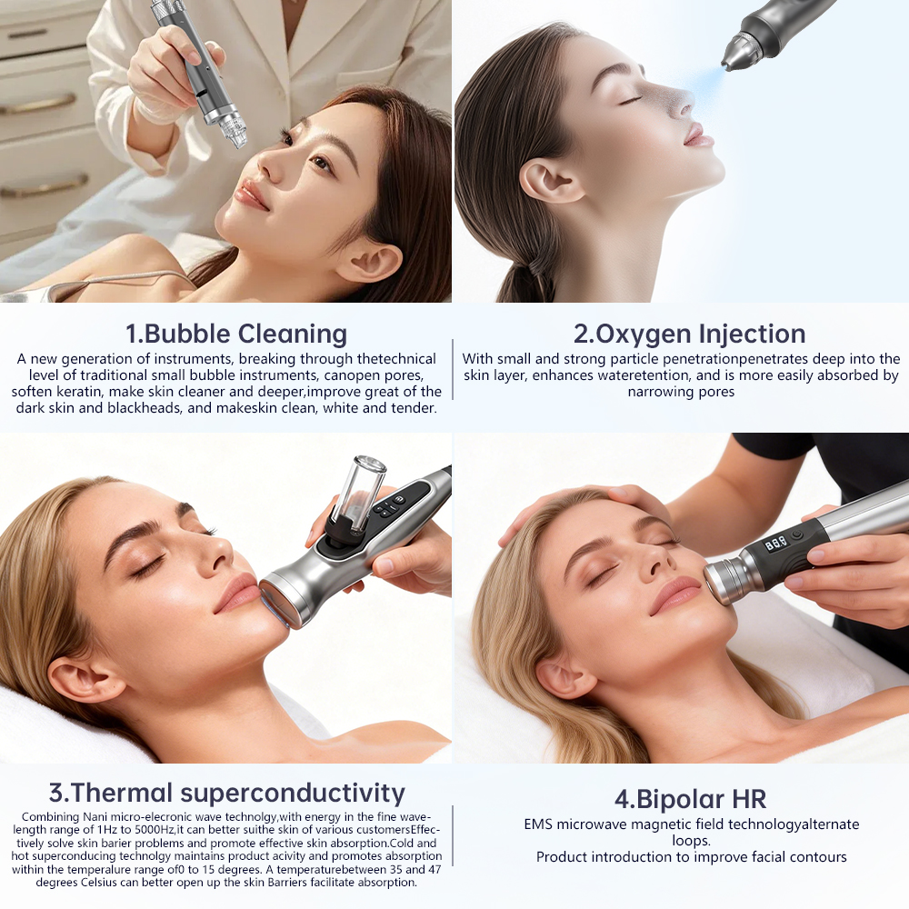 Professional Manufacturer Hydra Dermabrasion Face Skin Care Beauty Salon Spa Equipment Hydro Skin Care Facial Machine