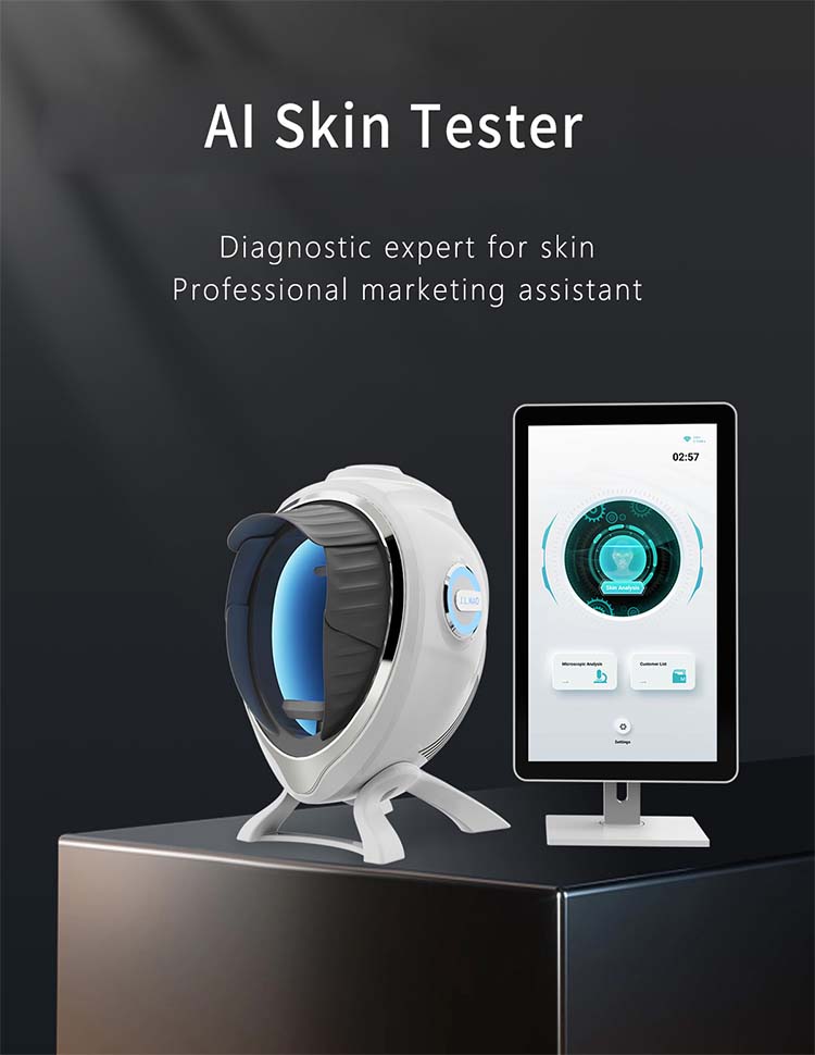 2025 Newest Wholesale OEM/ODM 3D AI Skin Analyzer Machine Manufacturer, Customizable Beauty Skin Scanner Device