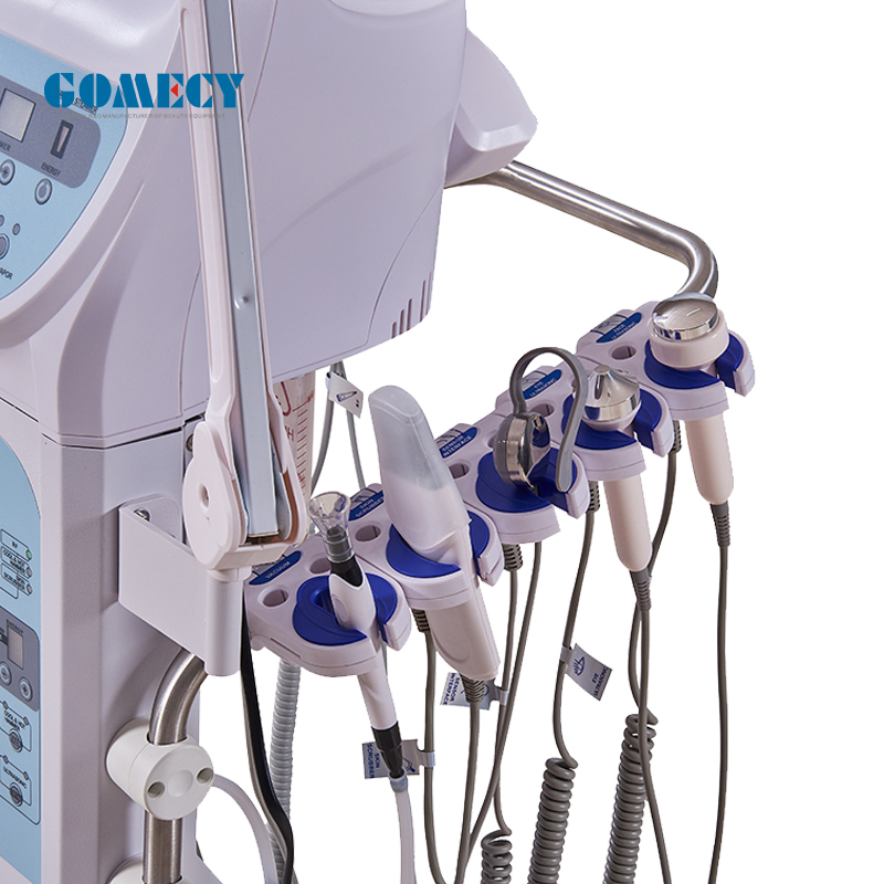GOMECY Skin Care Center Usage CE Certificated 9 in 1 Facial Robot Deep Skin Cleaning Wrinkle Removal Beauty Machine