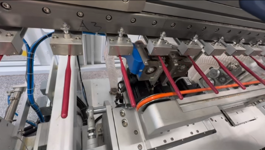 Kaiyue Integrated Toothbrush Manufacturing Machine Full Automatic Line Integrated Processes 750-800 Holes/Min Capacity