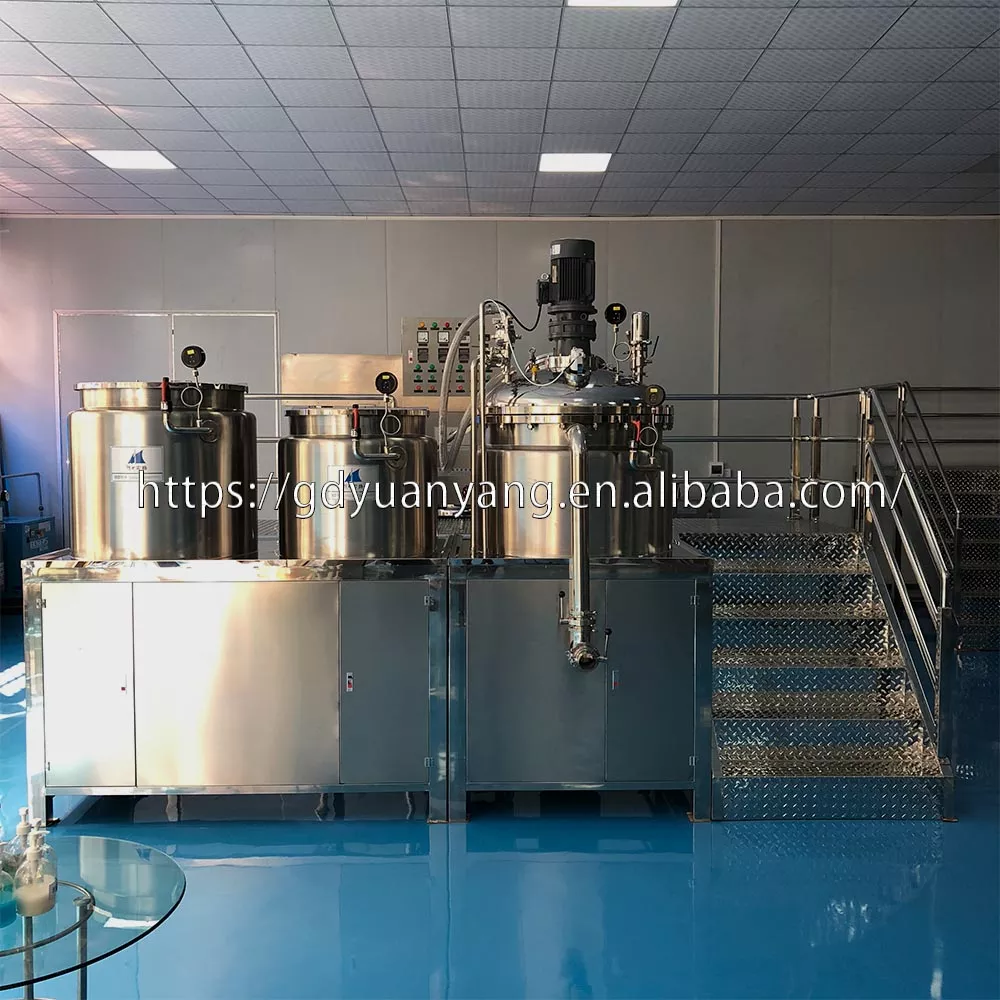 500L Professional Machinery Cosmetic Line Business Cosmetics Production Equipment