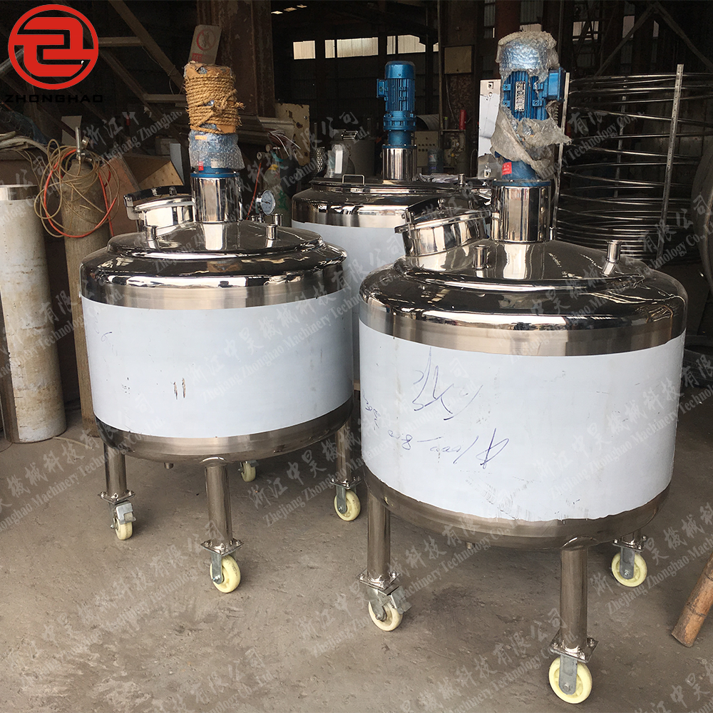Best Sale Liquid Detergent Mixing tank Cosmetic Homogenizer Mixer Soap Making Machine Chemical Equipment Small Line Production