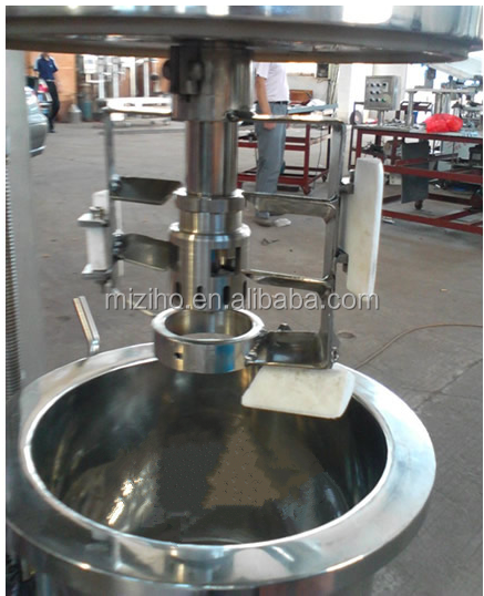 Hydraulic Lifting Emulsifier Vacuum Cosmetics Manufacturing Equipment Facial Cream and Lotion Mixer Machine