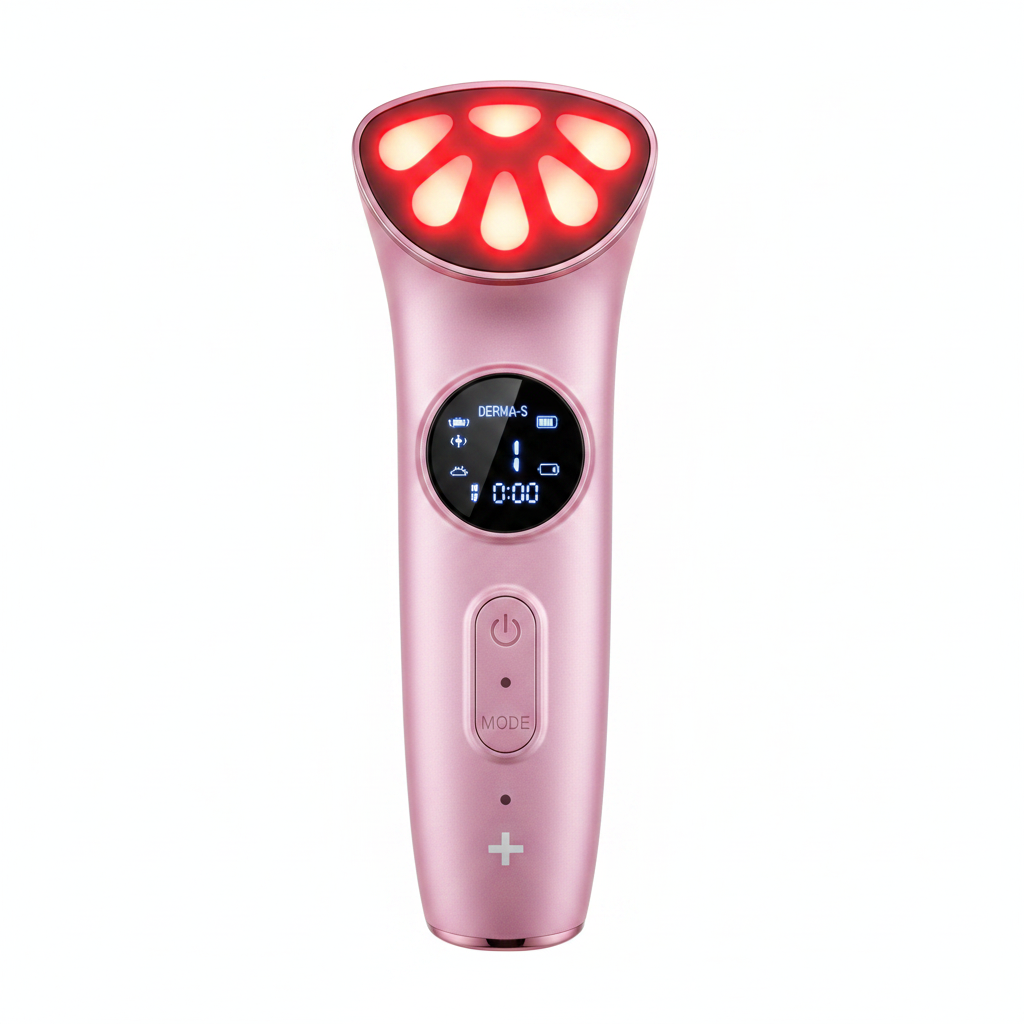 Medicube Age-R Booster Pro Pink 6-in-1 Korean Beauty Device for Face Care Cosmetics Anti-Wrinkle Made Korea