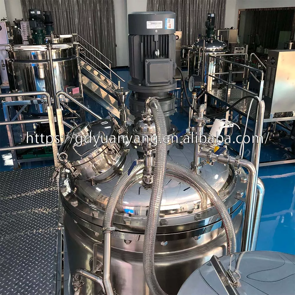 500L Professional Machinery Cosmetic Line Business Cosmetics Production Equipment