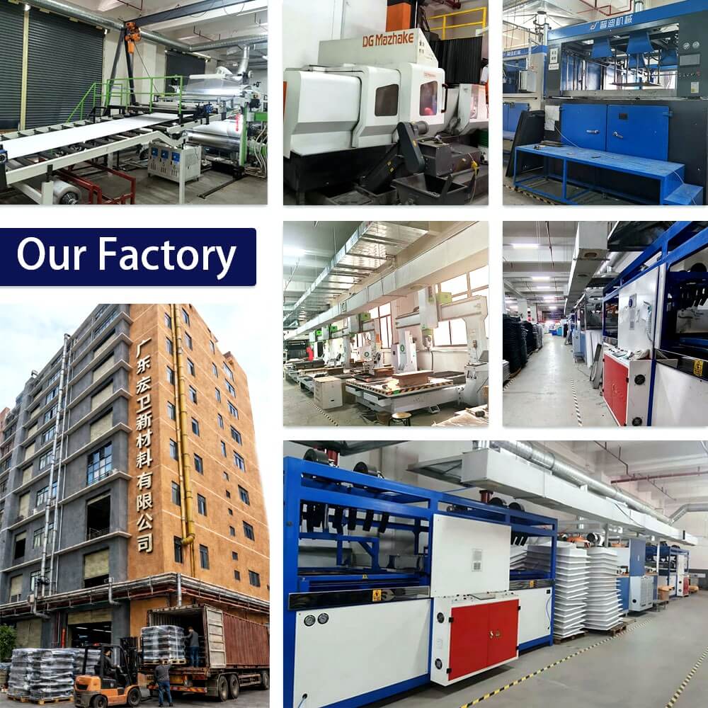 Manufacturer Custom Marine Plastic Boat Body Shell Thermoforming Vacuum Formed PP Boat Hull Enclosure OEM