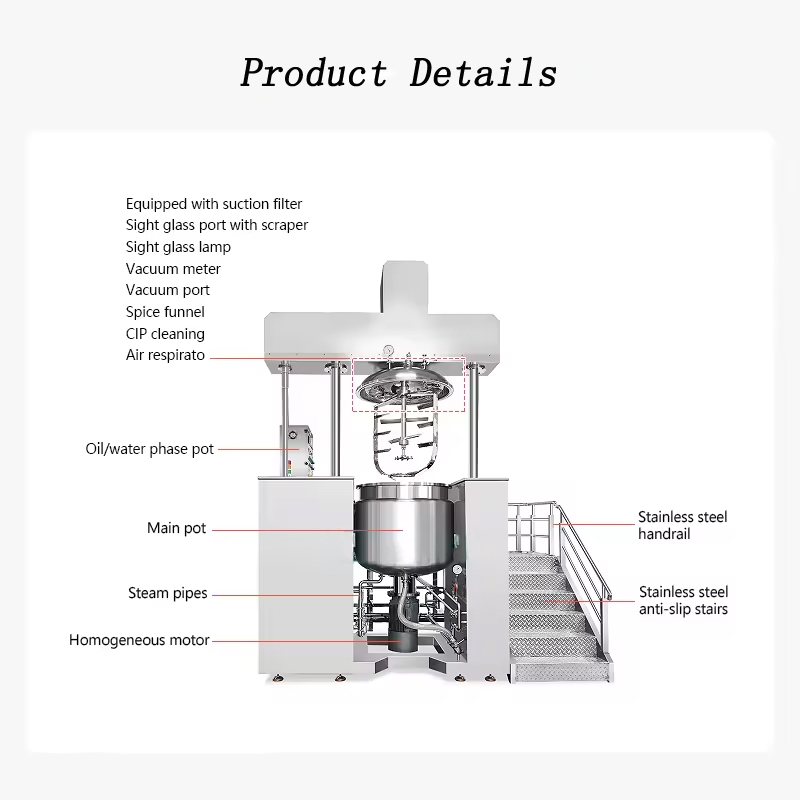 Emulsifying Mixer Specification