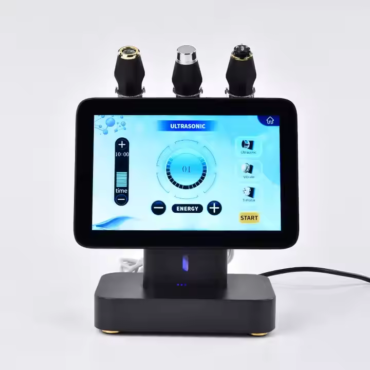 UP to DATE Portable 3 in 1 Co2 Oxygen Bubble Facial Skin Massage Machine for Beauty Personal Care