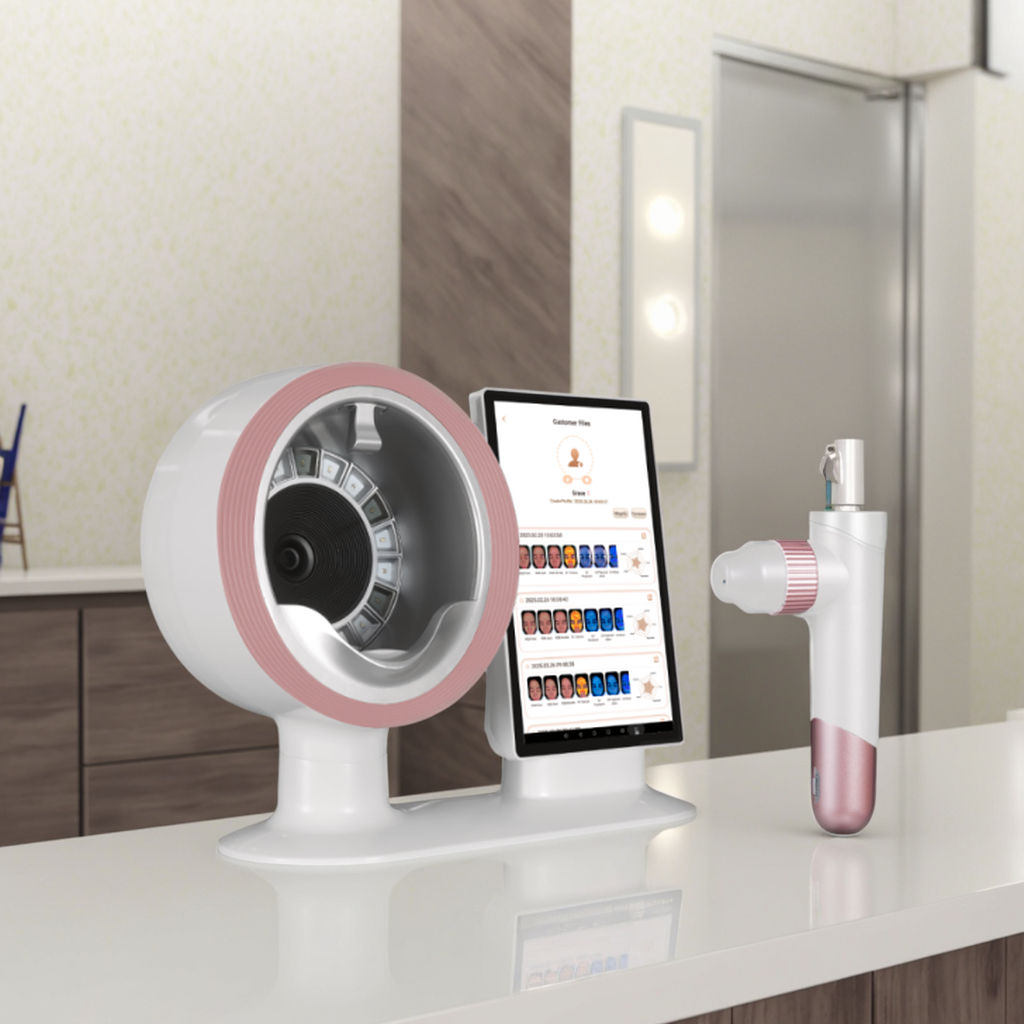 Original Skin Analysis Machine Manufacturer AI Face 3D AI Digital Skin Analyzer for Home Use Commercial Use