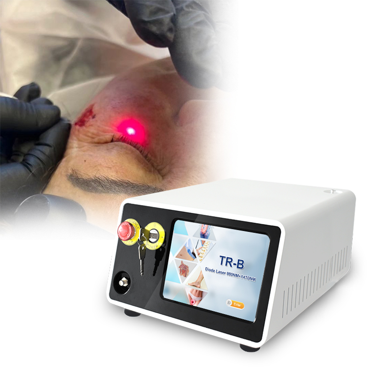 980nm 1470nm Diode Laser Vaser Liposuction Equipment Body Shaping Slimming Machine Endolaser Facial Lifting