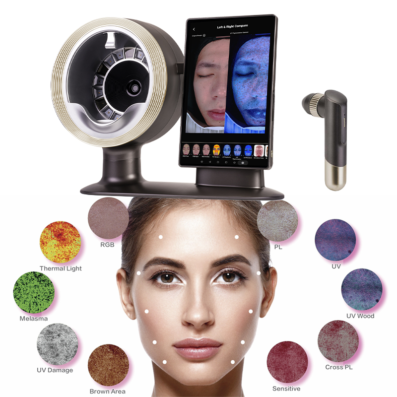 new 2026 skin analysis facial machine skin analyzer manufacturer price beauty machine facial skin analyzer professional