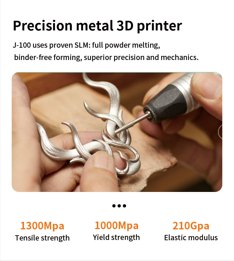 SLM Medical Cast Gown Aesthetic 3d Dental Print Model Printing Machine Mold Cast Cocr Dmls Metal Laser Printer Equipment for Lab