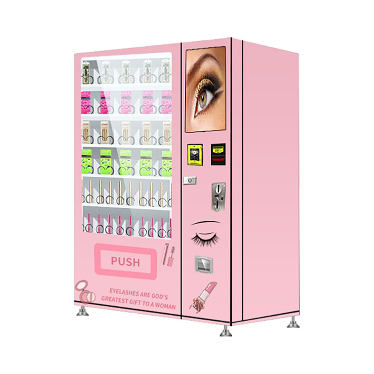 Manufacturer's Smart Beauty Makeup Unmanned Scan Code Vending Machine for Skin Care Products with SDK