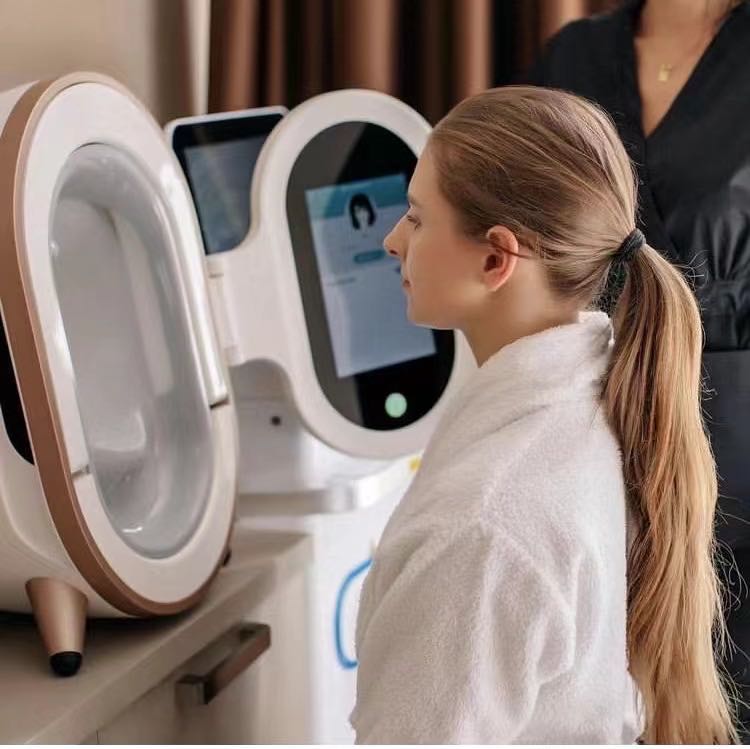 Professional Skin Analyzer Machine, Facial Skin Analysis System Magic Mirror Max for Beauty Salon Clinic Distributors