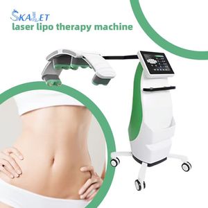 Skalet 10D Lipo System 532nm Emerald Green Laser Fat Removal Face Skin Rejuvenation Commercial Use Stationary Physical Therapy