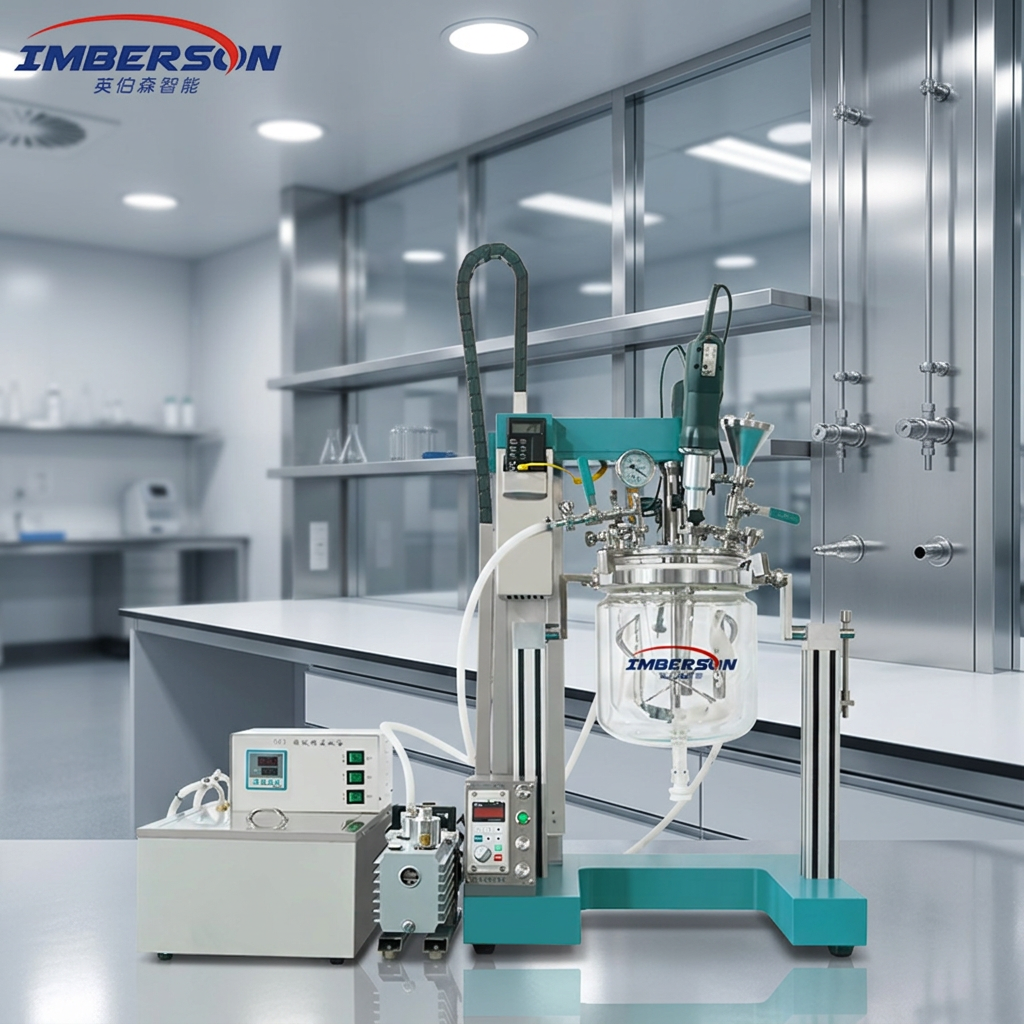 Vacuum Homogenizer Emulsifying Mixer 5L 10L 20L 30L High Speed Homogenizing Mill with PLC Control for Cosmetic Lotion Cream