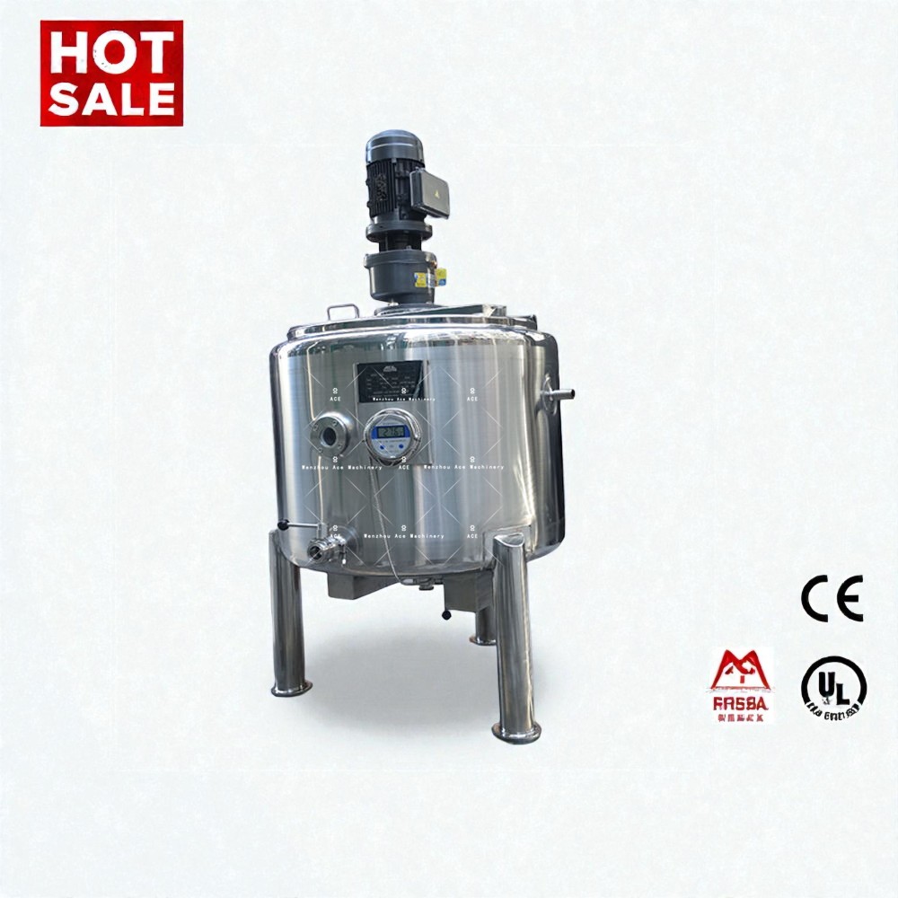 OEM Cosmetics Manufacturer of Production Line Whitening Lotion Making Machine Emulsifier Mixer Vacuum Machine