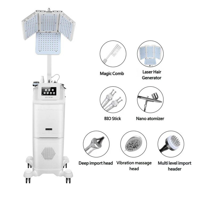 Scalp Analyzer Machine Hair Follicle Screen AI Loss Treatment Scanner Scalp Hair Follicle Detector Skin Analyzer Machine