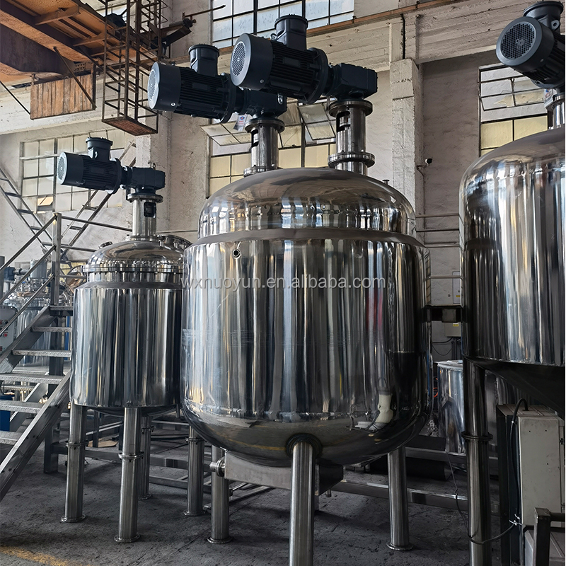 1000L Vacuum Homogenizer Emulsifying Machine For Cream Lotion Ointment Cosmetic Production
